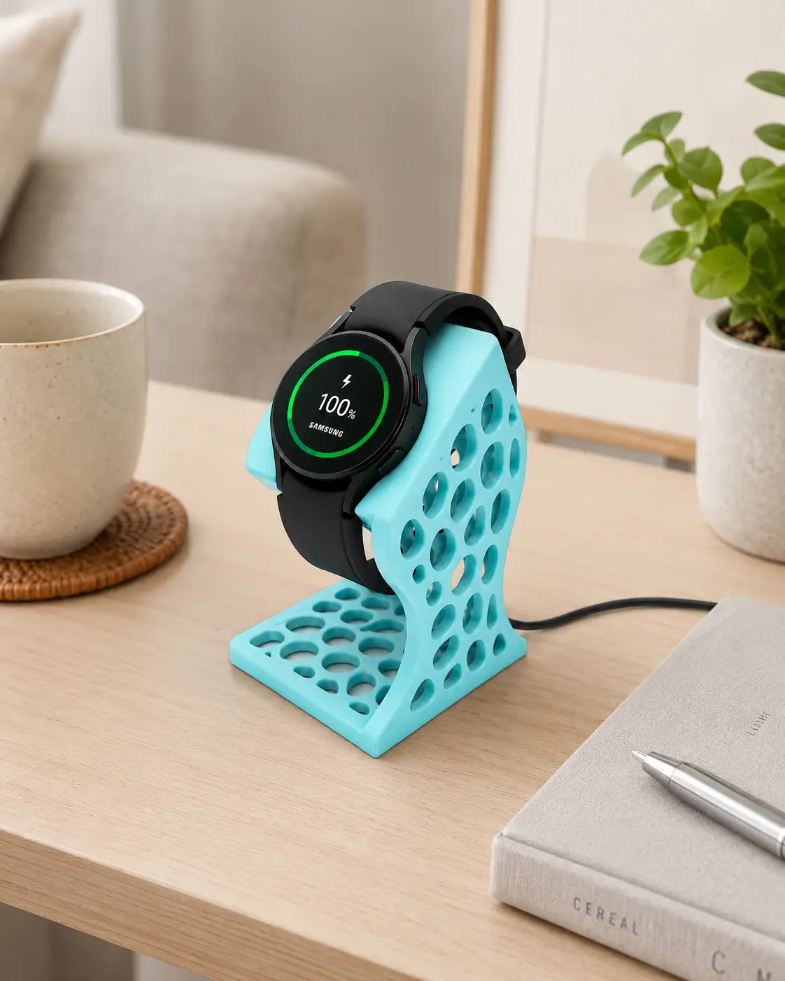 Smartwatch Charging Stand for Samsung Galaxy Watch (Charger Not Included) - Image 5